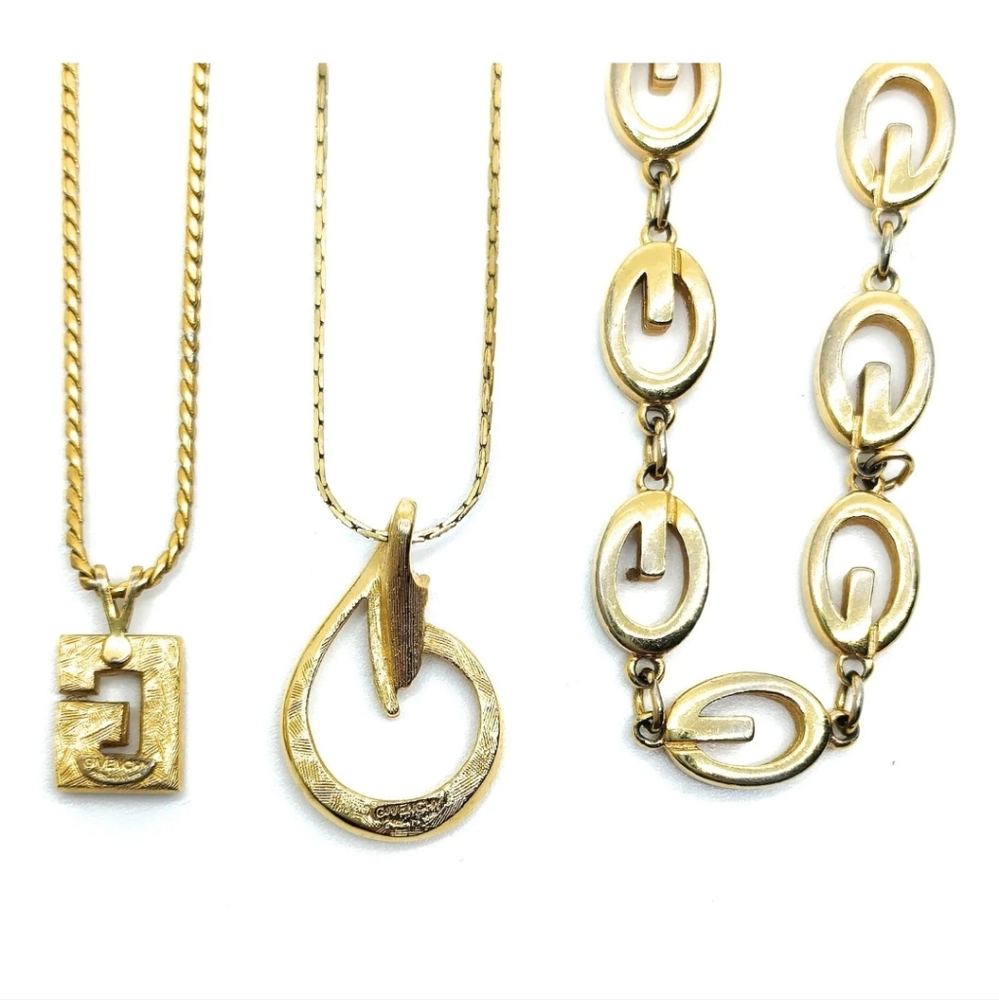 Givenchy Necklace Bracelet Metal Gold Metal - Picture 11 of 15